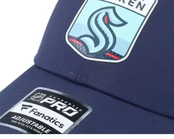Seattle Kraken Authentic Pro Draft Podium Black/White Trucker - Fanatics