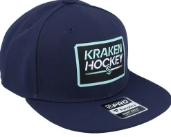 Seattle Kraken Authentic Pro Prime Navy Snapback - Fanatics