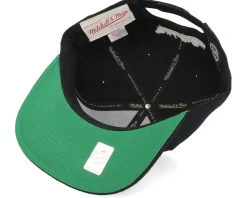 Seattle Kraken Line Work Black Snapback - Mitchell & Ness