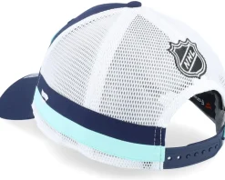 Seattle Kraken Navy/Icy Blue Trucker - Fanatics