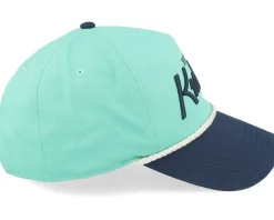 Seattle Kraken Roscoe Tiffany Blue/Navy Adjustable - American Needle