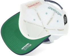 Seattle Kraken Sideline Navy/White A-frame Trucker - Mitchell & Ness