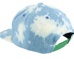 Seattle Supersonics Acid Wash Blue Snapback - Mitchell & Ness