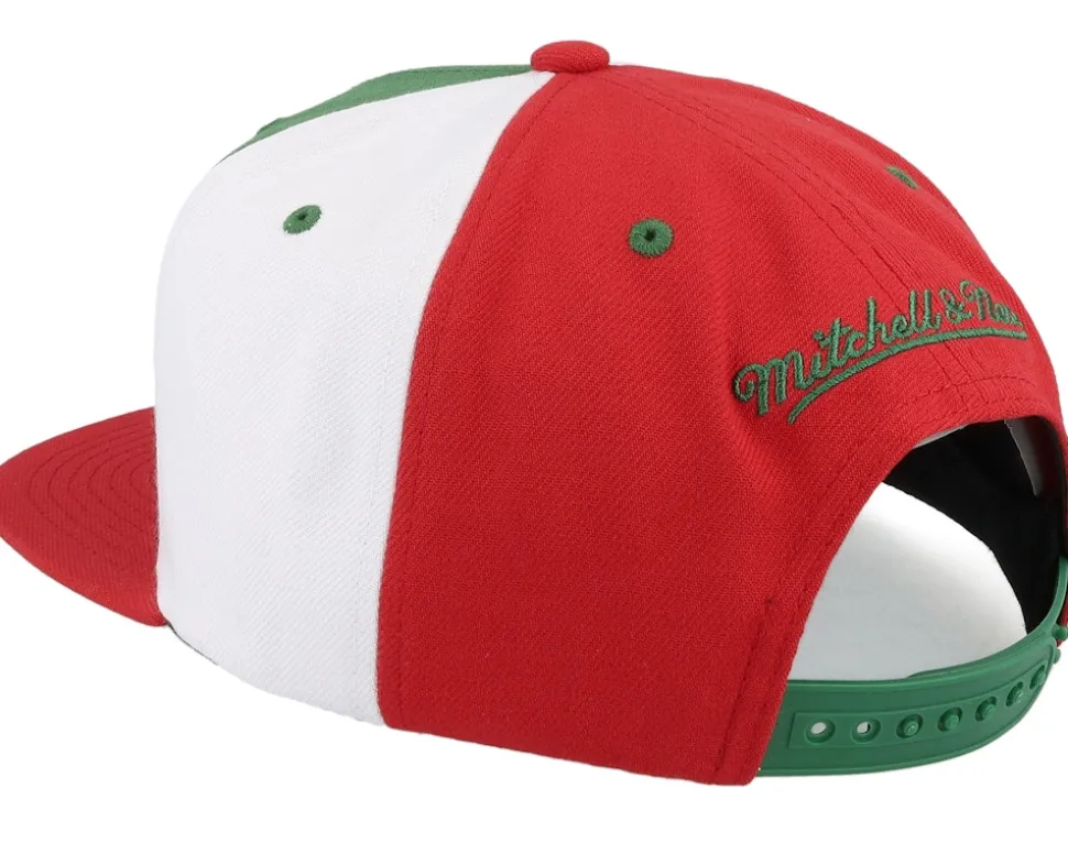 Seattle Supersonics Billboard 2 Hwc Green/Red Snapback - Mitchell & Ness