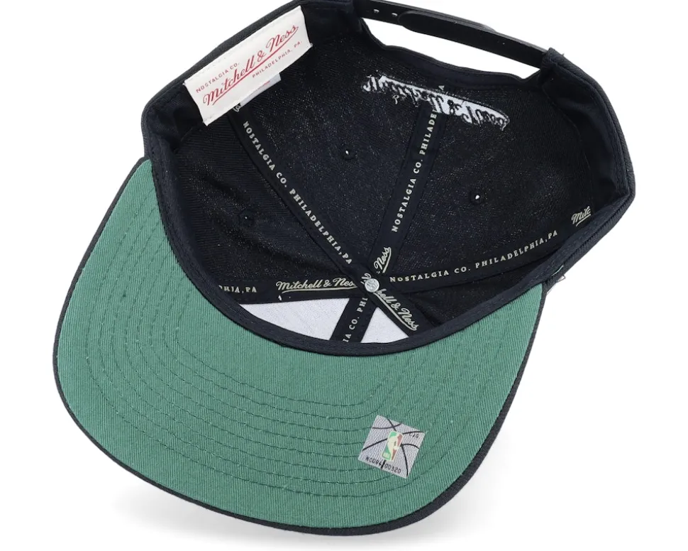 Seattle Supersonics Black Pop Black Snapback - Mitchell & Ness