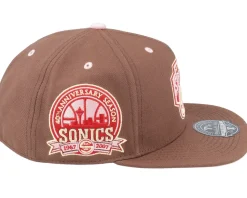 Seattle Supersonics Brown Sugar Bacon Fitted - Mitchell & Ness