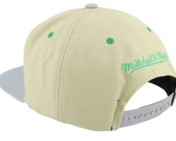 Seattle Supersonics Classic Canvas Tan Snapback - Mitchell & Ness