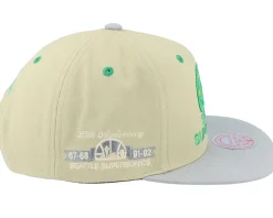 Seattle Supersonics Classic Canvas Tan Snapback - Mitchell & Ness