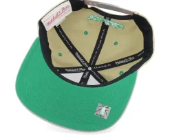 Seattle Supersonics Classic Canvas Tan Snapback - Mitchell & Ness