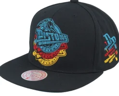 Seattle Supersonics Drop It Hwc Black Snapback - Mitchell & Ness