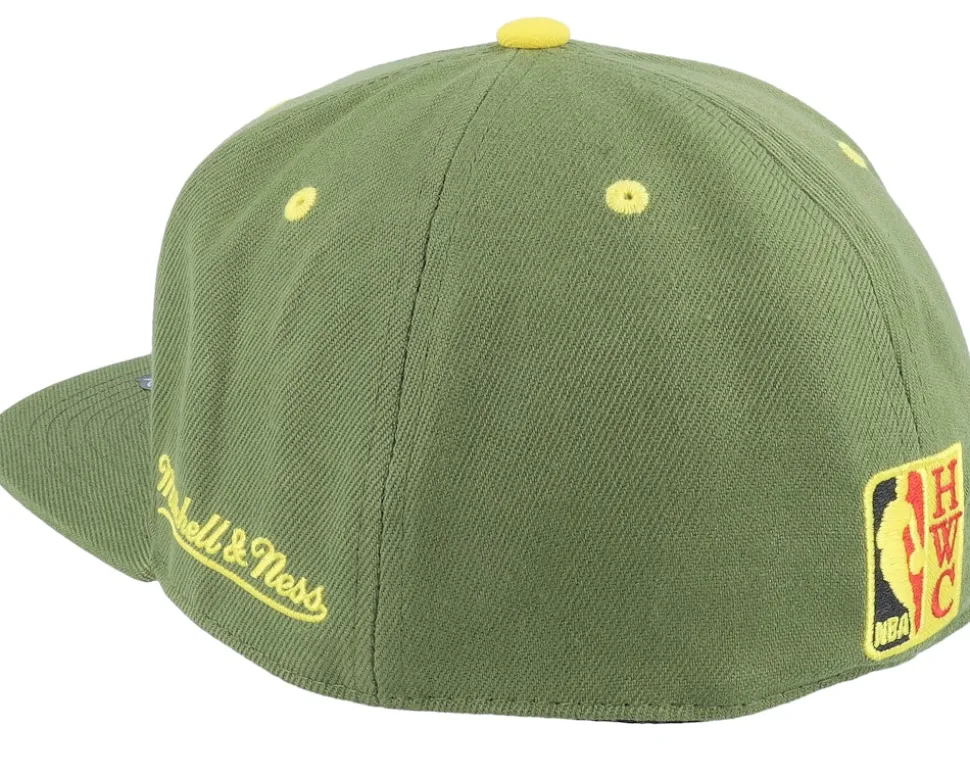 Seattle Supersonics Dusty Olive Fitted - Mitchell & Ness