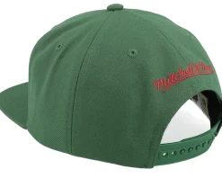 Seattle Supersonics Logo Eclipse Green Snapback - Mitchell & Ness