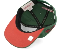 Seattle Supersonics Logo Eclipse Green Snapback - Mitchell & Ness