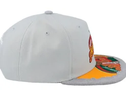 Seattle Supersonics Munch Time Hwc Grey Snapback - Mitchell & Ness
