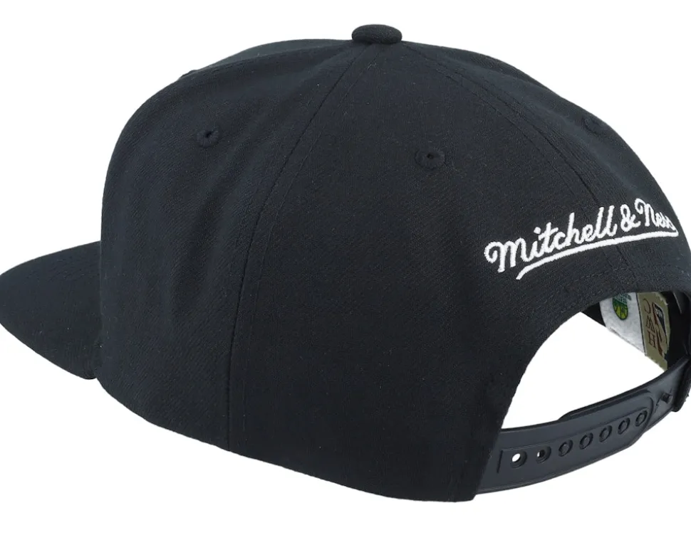 Seattle Supersonics Neon Tropical Hwc Black Snapback - Mitchell & Ness