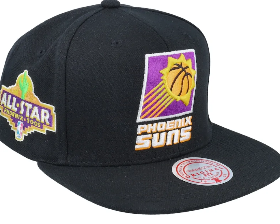 Seattle Supersonics Neon Tropical Hwc Black Snapback - Mitchell & Ness