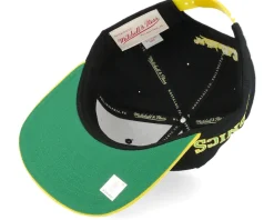 Seattle Supersonics Side Core 2.0 Hwc Black/Gold Snapback - Mitchell & Ness
