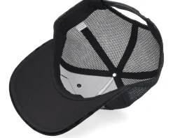 Secret Agent And Car Velvet Black A-Frame Trucker - Calza Pennello