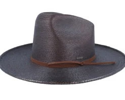 Sedona Reserve Cowboy Ha Deep Brown Straw Hat - Brixton