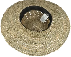 Seegras Häkelflapper Sun Straw Hat - Seeberger