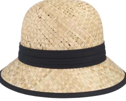 Seegrass Small Bell Natural Straw Hat - Seeberger