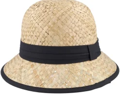 Seegrass Small Bell Natural Straw Hat - Seeberger