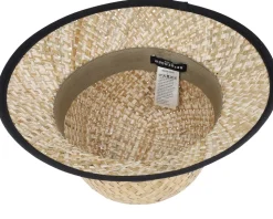 Seegrass Small Bell Natural Straw Hat - Seeberger
