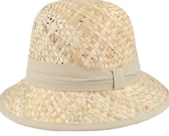 Seegrass Small Bell Natural Straw Hat - Seeberger