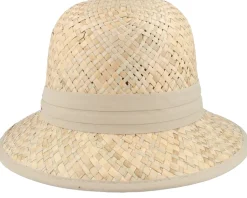 Seegrass Small Bell Natural Straw Hat - Seeberger