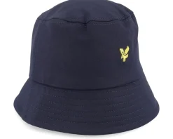 Seersucker Hat Dark Navy Bucket - Lyle & Scott