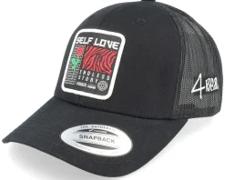 Self Love Patch Black Trucker - 4REAL