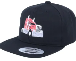Semi Truck Black Snapback - Kiddo Cap