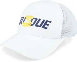 Senna Busque White Foam Trucker - Ayrton Senna