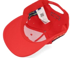 Senna Legacy Patchwork Cap Red A-Frame Adjustable - Ayrton Senna