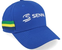 Senna Stripe Surf The Web Blue A-Frame Adjustable - Ayrton Senna