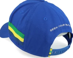Senna Stripe Surf The Web Blue A-Frame Adjustable - Ayrton Senna