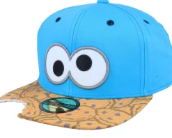 Sesame Street Cookie Bite Teal/Cookie Snapback - Difuzed