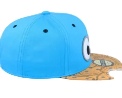 Sesame Street Cookie Bite Teal/Cookie Snapback - Difuzed