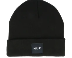 Set Box Beanie Black Cuff - HUF