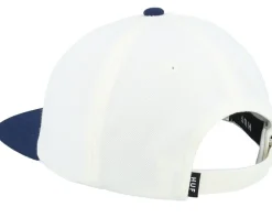 Set Classic H 6 Panel Hat Linen/Navy Strapback - HUF