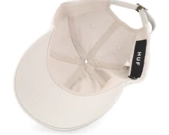 Set Og Cv 6 Panel Hat Cream Dad Cap - HUF