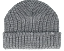 Set Usual Beanie Heather Grey Cuff - HUF