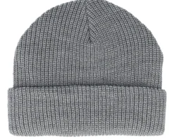 Set Usual Beanie Heather Grey Cuff - HUF