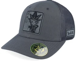 Seto Kaiba Grey Engraved Grey Trucker - Yu-Gi-Oh