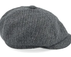 Seven Amaro Grey Flat Cap - Mayser