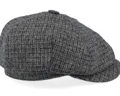 Seven Amaro Grey Newsboy Flat Cap - Mayser