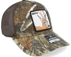 Sexa Rådjur Bock Realtree Edge/Brown A-frame Trucker - Hunter