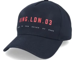 Shadwell Curved Peak Black Adjustable - King Apparel