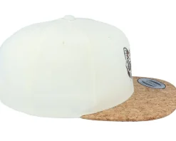 Shady Cat Natural/Cork Snapback - Iconic