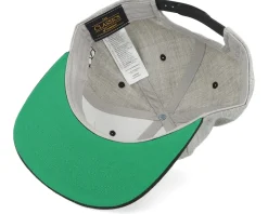 Shall Not Shave Grey/Black Snapback - Bearded Man